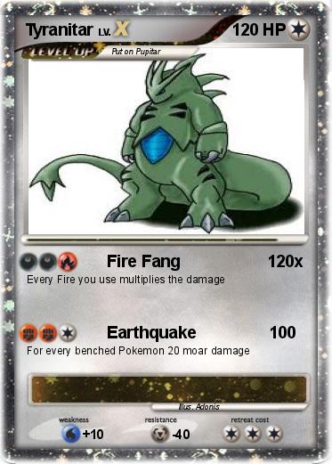 Pokemon Tyranitar