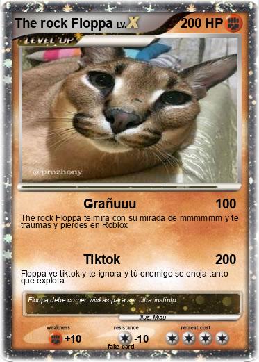 Pokemon The rock Floppa