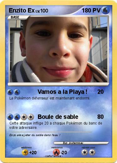 Pokemon Enzito Ex