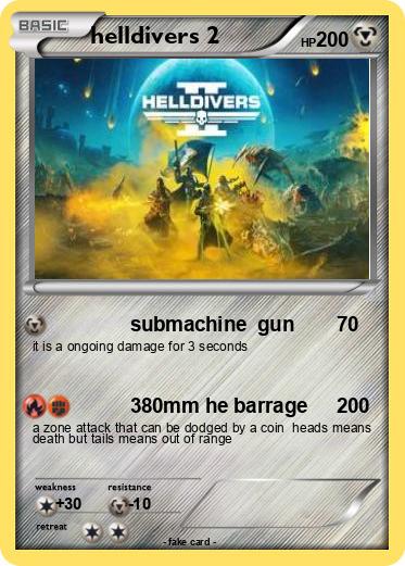 Pokemon helldivers 2