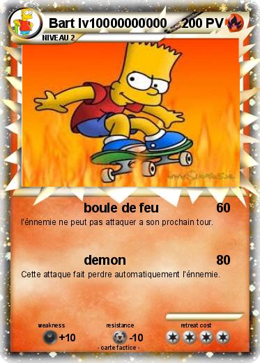 Pokemon Bart lv10000000000