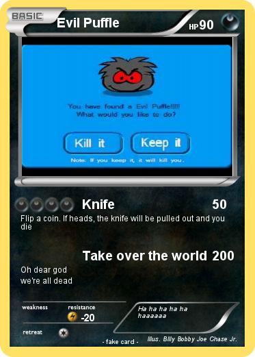 Pokemon Evil Puffle