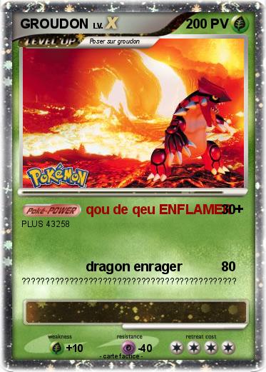 Pokemon GROUDON