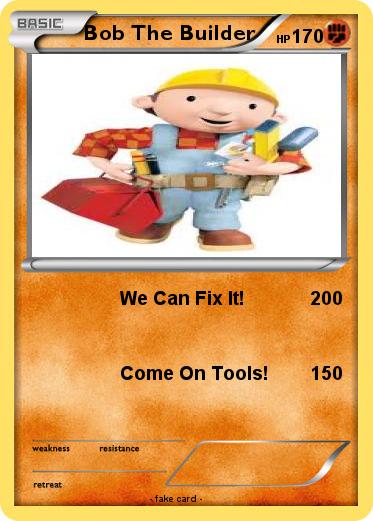Pokemon Bob The Builder
