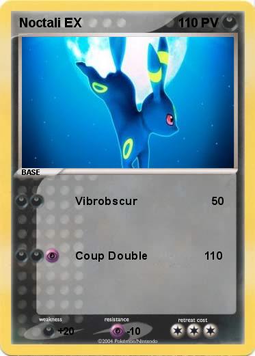 Pokemon Noctali EX