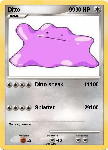Pokemon Ditto                                 99