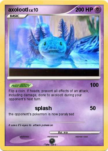 Pokemon axolootl