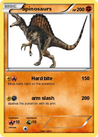 Pokemon Spinosaurs