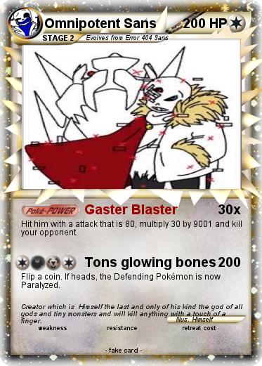 Pokemon Omnipotent Sans