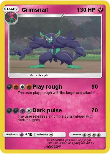 Pokemon Grimsnarl