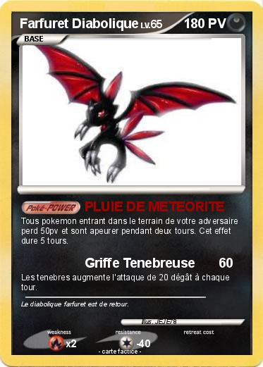 Pokemon Farfuret Diabolique