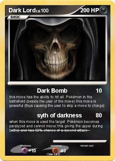 Pokemon Dark Lord