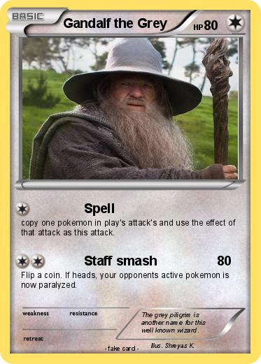 Pokemon Gandalf the Grey