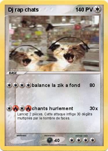 Pokemon Dj rap chats
