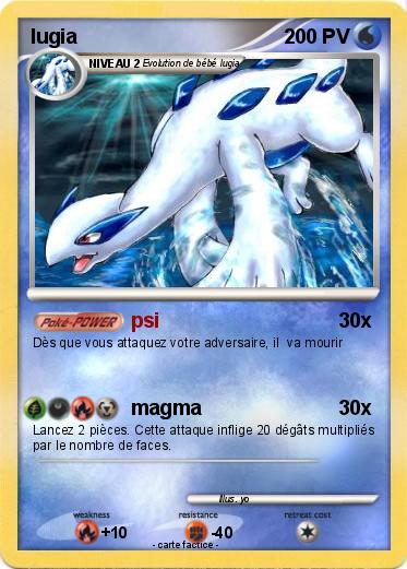 Pokemon lugia