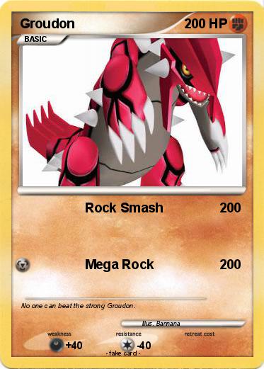 Pokemon Groudon