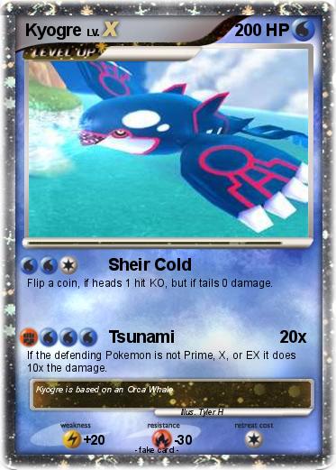 Pokemon Kyogre