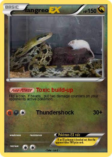 Pokemon fangreo