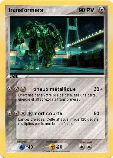 Pokemon transformers 