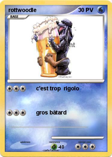 Pokemon rottwoodle