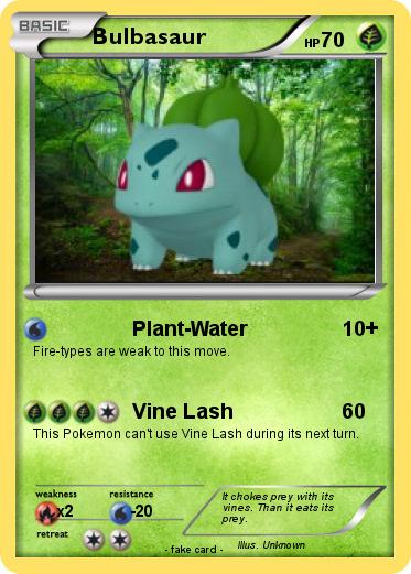 Pokemon Bulbasaur