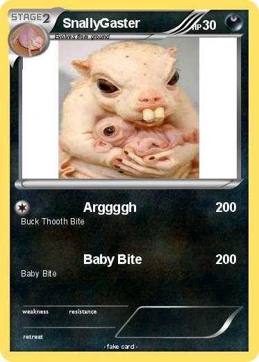 Pokemon SnallyGaster