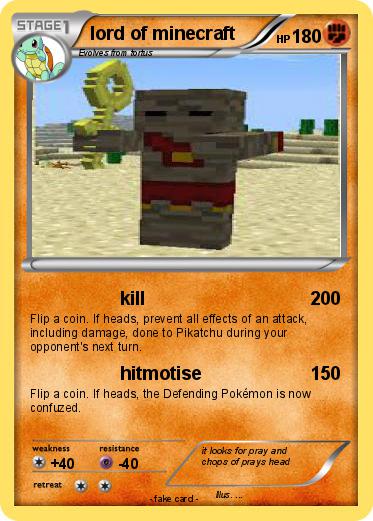 Pokemon lord of minecraft