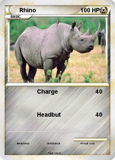 Pokemon Rhino