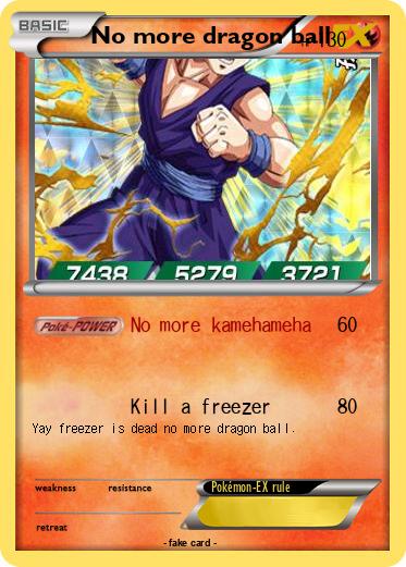 Pokemon No more dragon ball