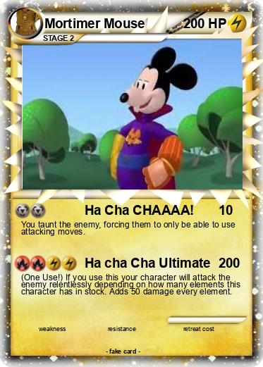 Pokemon Mortimer Mouse