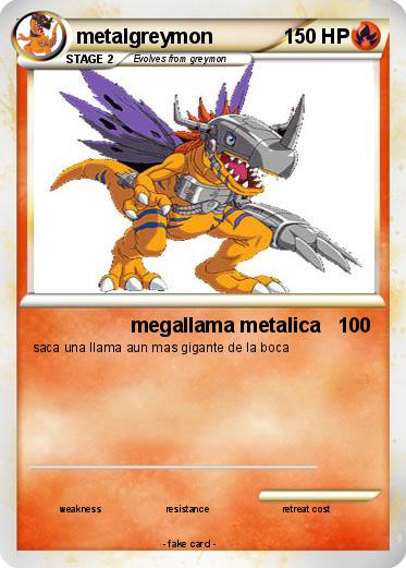 Pokemon metalgreymon