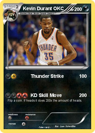Pokemon Kevin Durant OKC