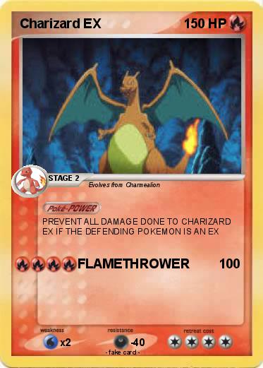 Pokemon Charizard EX