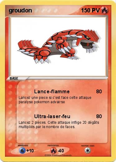 Pokemon groudon