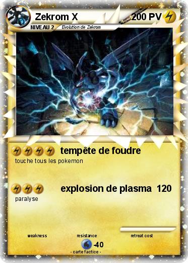 Pokemon Zekrom X
