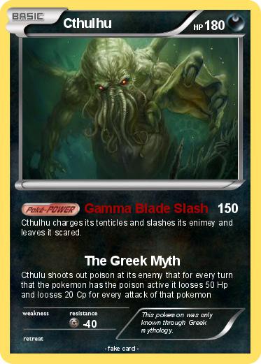 Pokemon Cthulhu