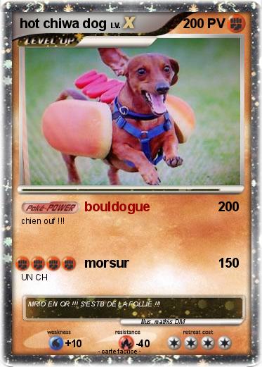 Pokemon hot chiwa dog