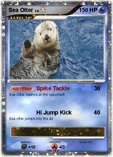 Pokemon Sea Otter