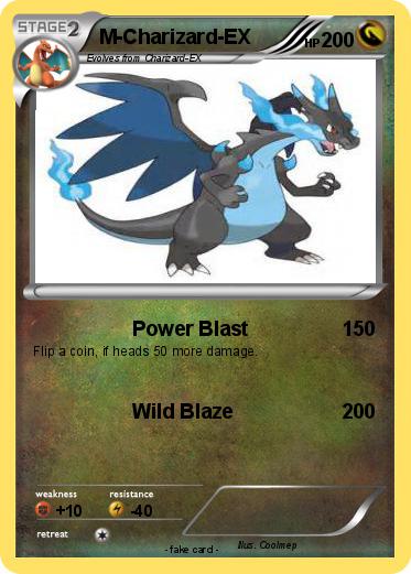 Pokemon M-Charizard-EX
