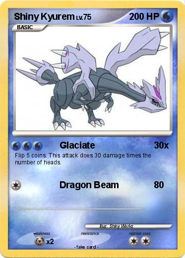 Pokemon Shiny Kyurem