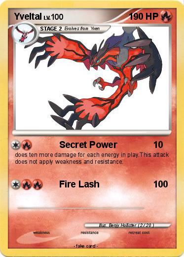 Pokemon Yveltal
