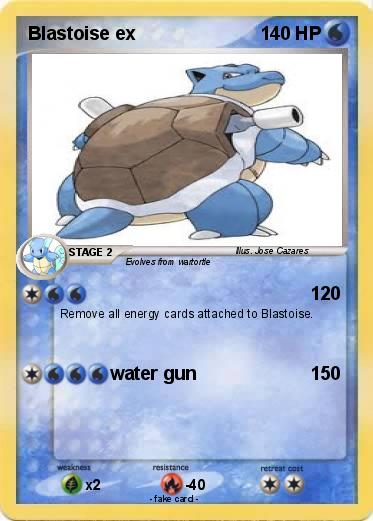 Pokemon Blastoise ex
