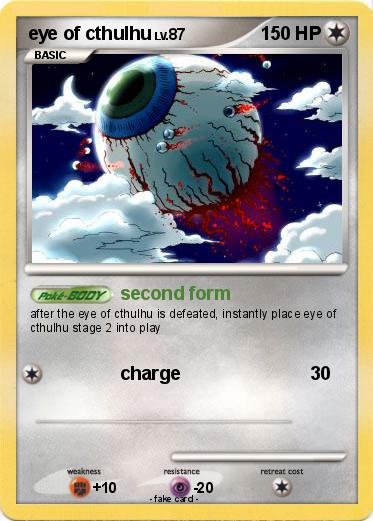 Pokemon eye of cthulhu