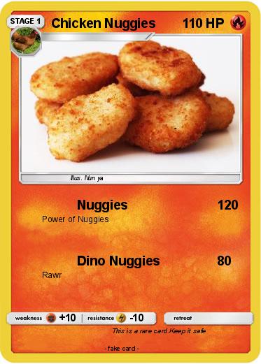 Pokemon Chicken Nuggies