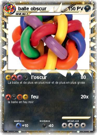 Pokemon balle obscur