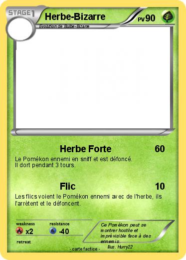 Pokemon Herbe-Bizarre