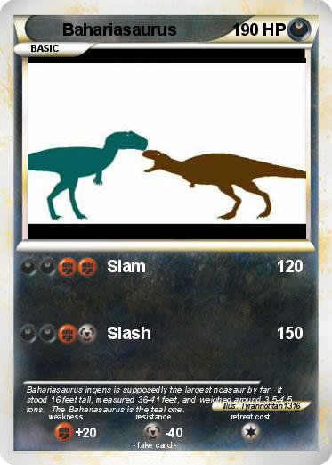 Pokemon Bahariasaurus