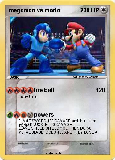 Pokemon megaman vs mario