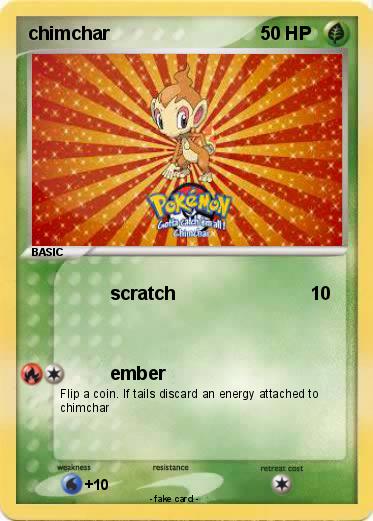 Pokemon chimchar