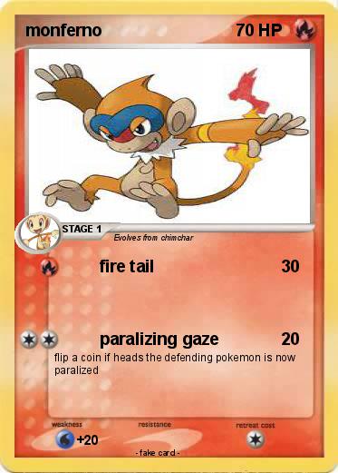 Pokemon monferno